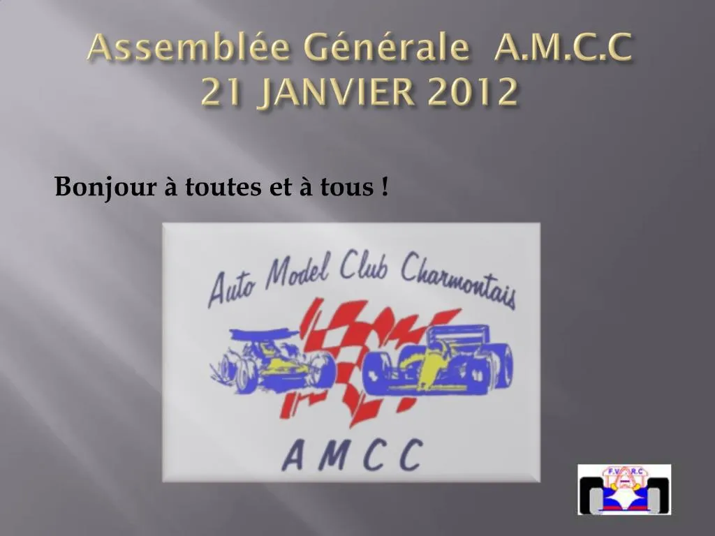 PPT Assembl E G N Rale A M C C 21 JANVIER 2012 PowerPoint