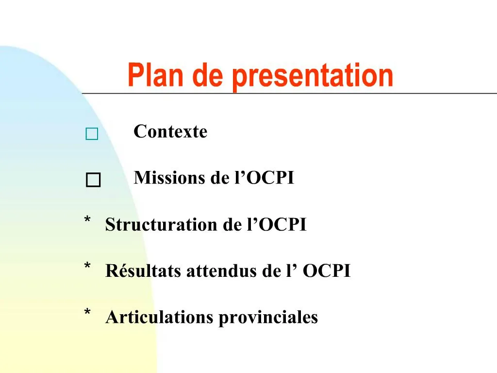 PPT Pr Sentation De L Observatoire Congolais De La Pauvret Et De L In