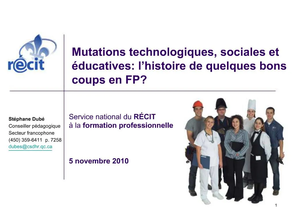 Ppt Mutations Technologiques Sociales Et Ducatives L Histoire De