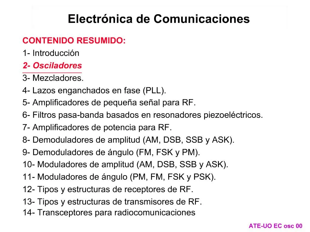 Ppt Electr Nica De Comunicaciones Powerpoint Presentation Free