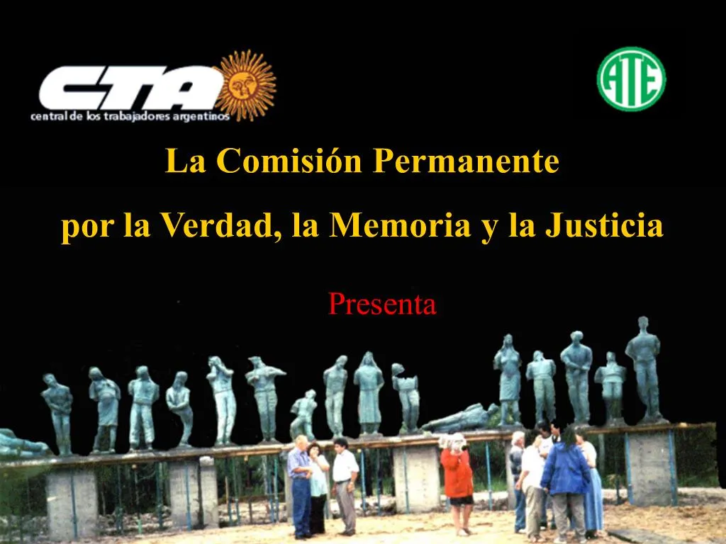 PPT La Comisi N Permanente Por La Verdad La Memoria Y La Justicia