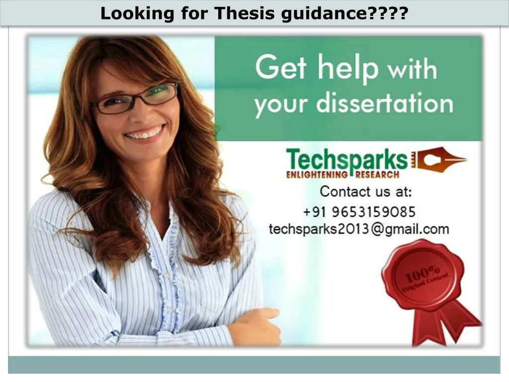 thesis work in chandigarh