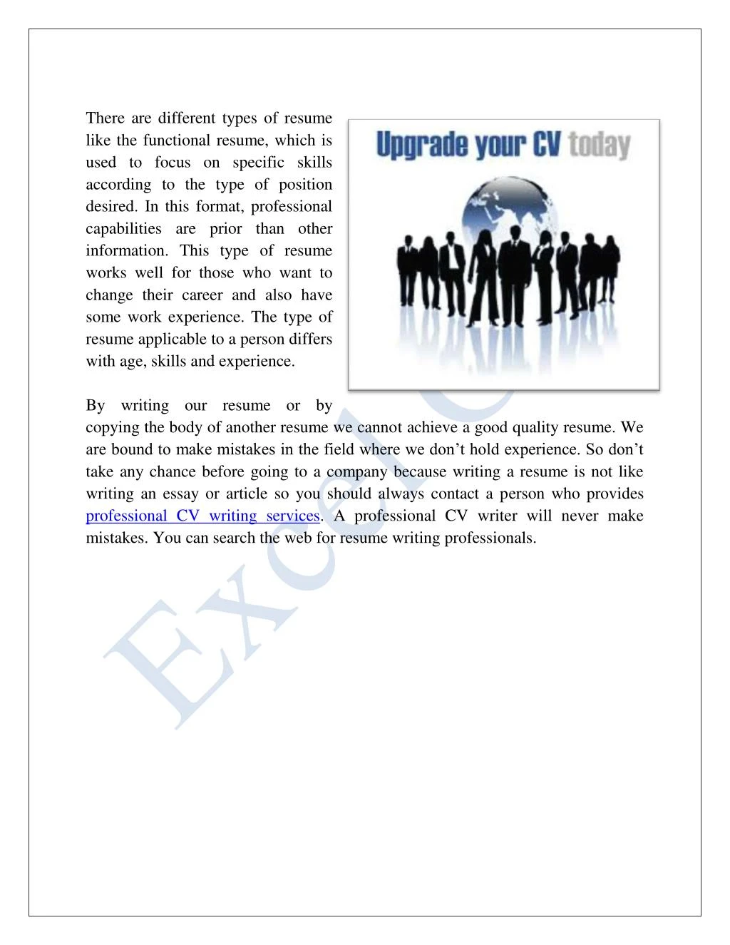 Best cv writing service india