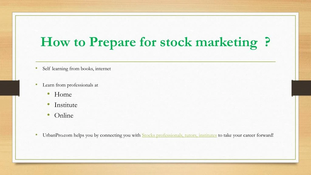 marketing for stockbrokers