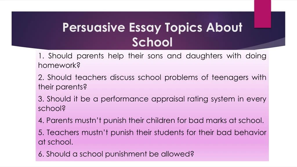 argumentative essay powerpoint elementary school