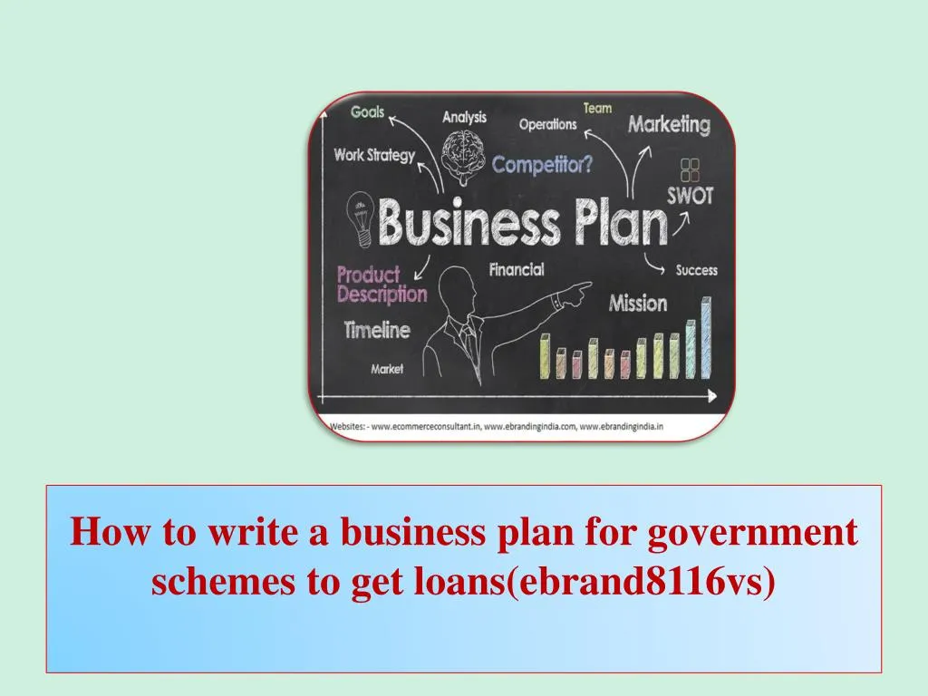 writing a business plan to get a bank loan