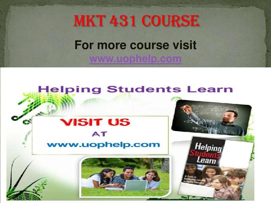 mkt 431 business opportunity paper Download here mkt 431 entire course from week 1 to 5 small business marketing week 1 individual assignment - business opportunity paper. mkt 431 business opportunity paper Download here mkt 431 entire course from week 1 to 5 small business marketing week 1 individual assignment - business opportunity paper.