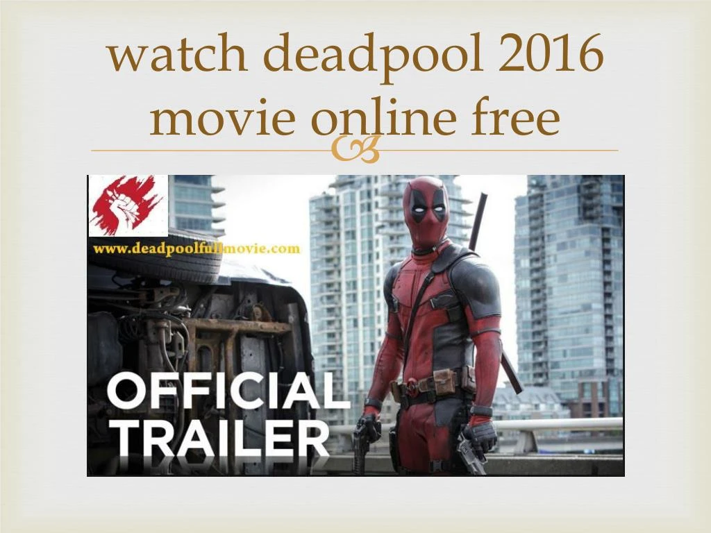 deadpool 1 putlocker