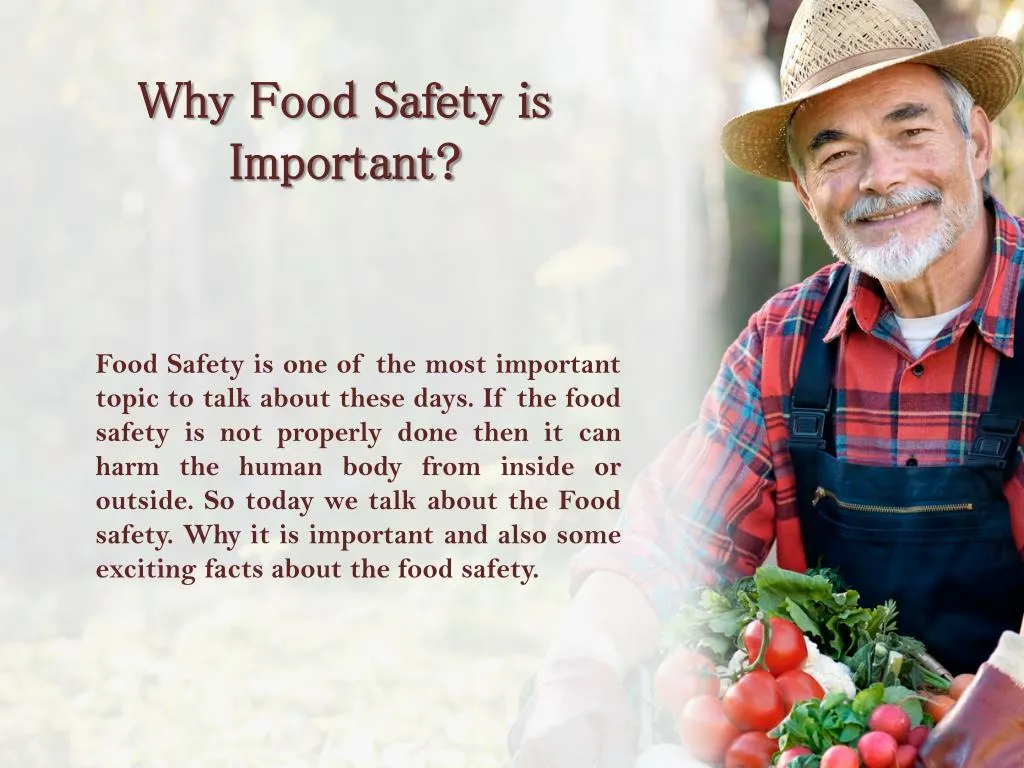 PPT Why food safety is important? PowerPoint Presentation ID7317484