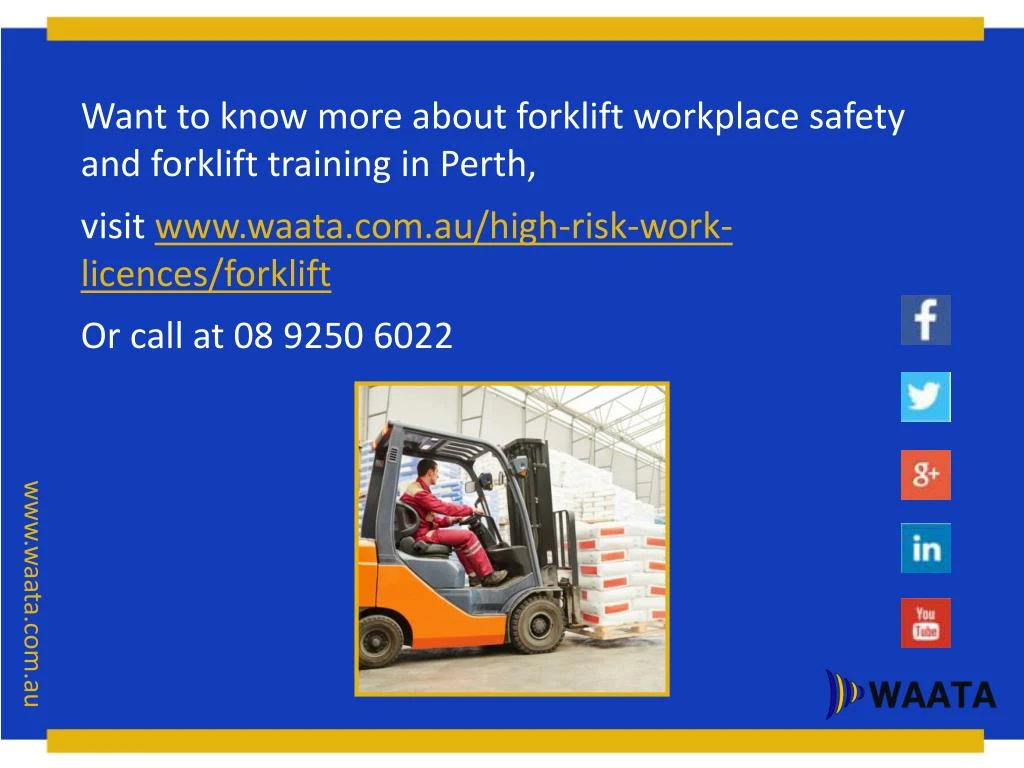 PPT - Forklift Training And Workplace Safety Guide PowerPoint ...