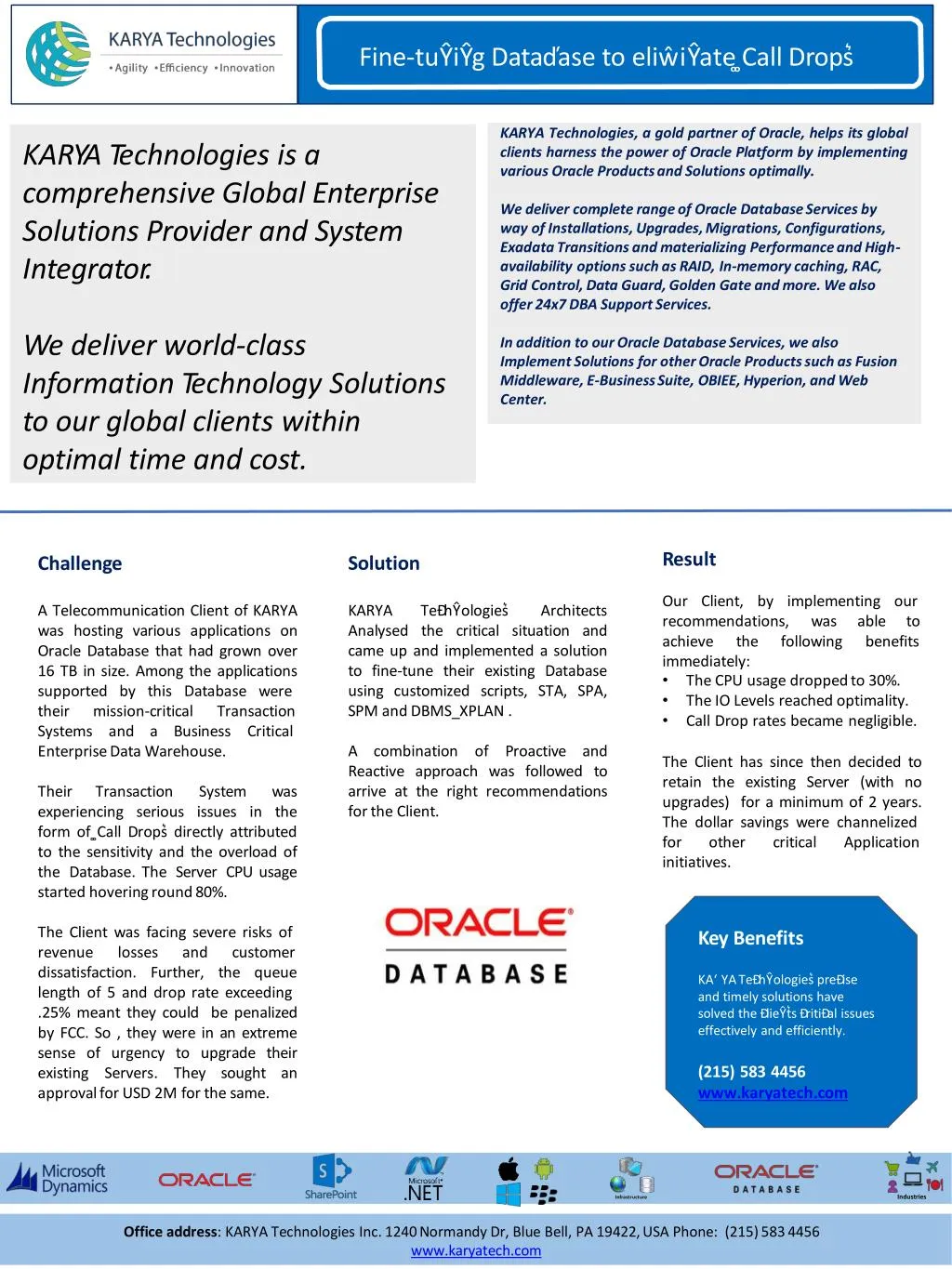 oracle database performance tuning case study oracle database performance tuning case study