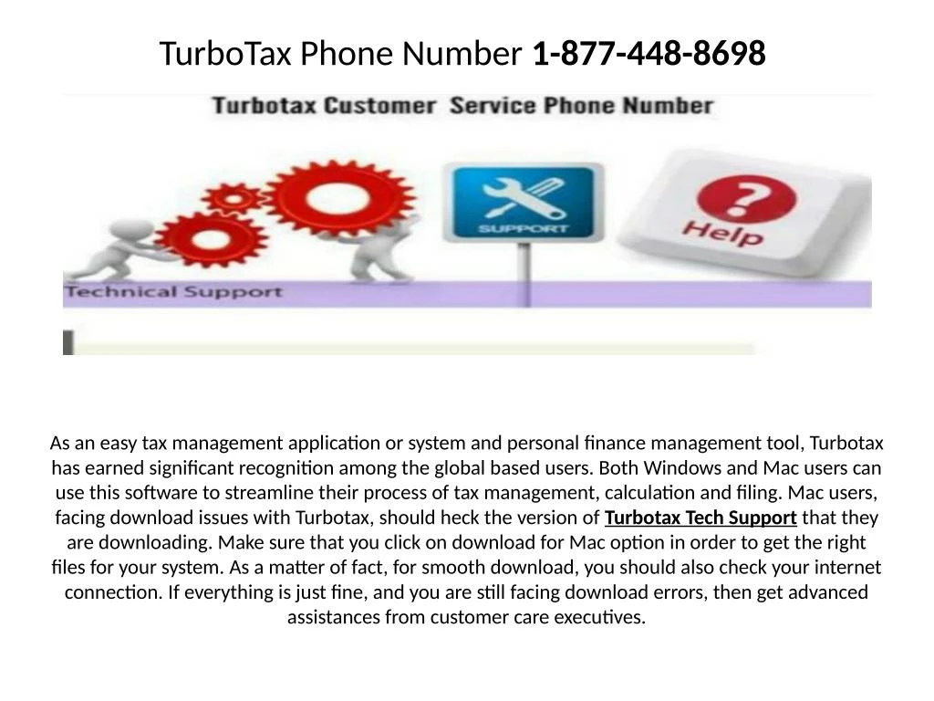 turbotax customer service number