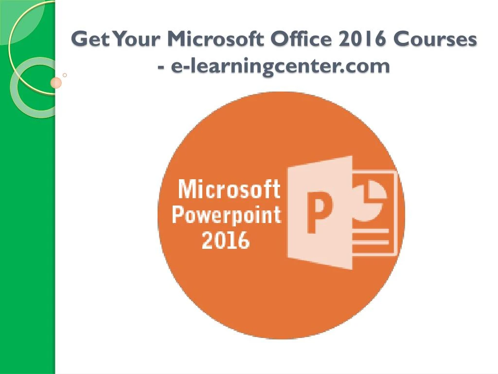 learn microsoft office 2016 pdf