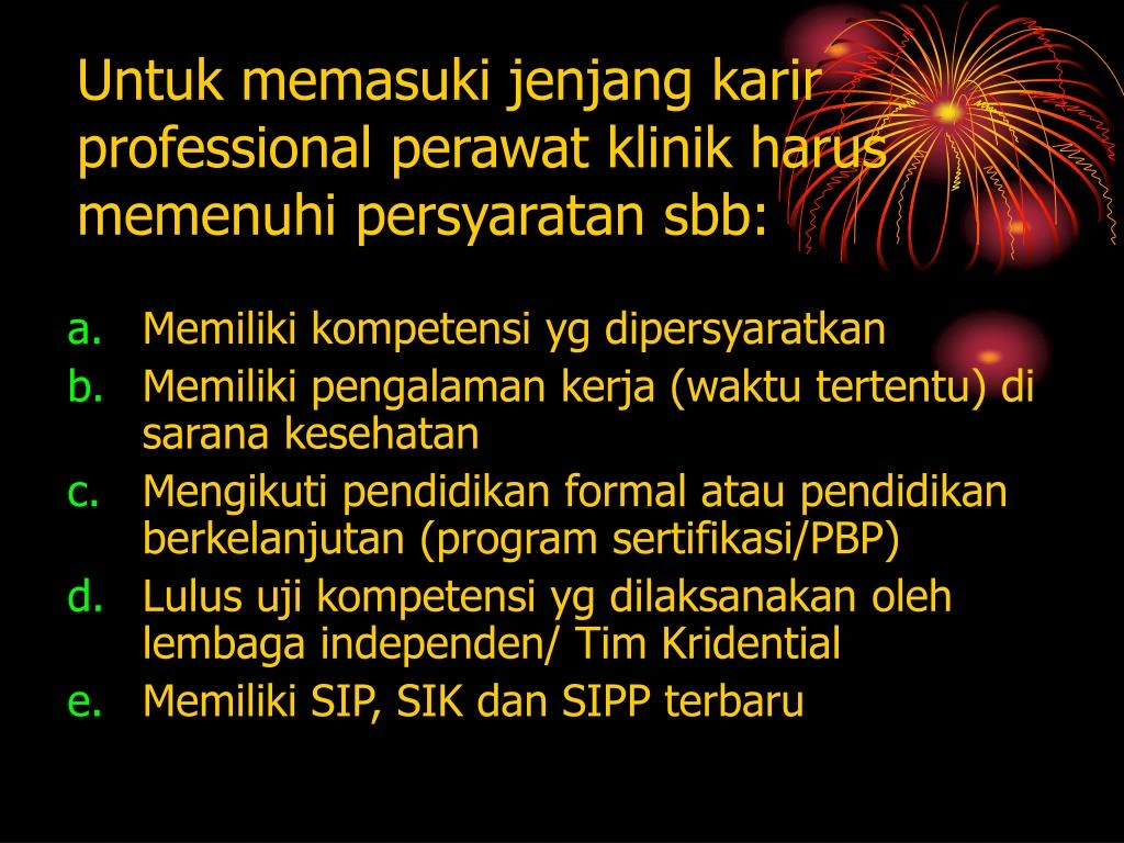 PPT - Jenjang Karir PowerPoint Presentation - ID:7366114