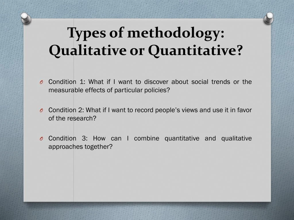 Types Of Research Methodology With Examples Ppt Digitalessay 