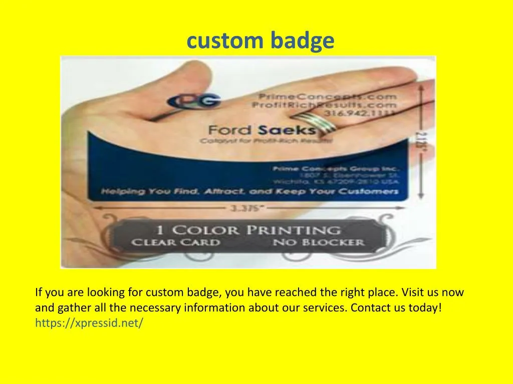 Custom power point presentation