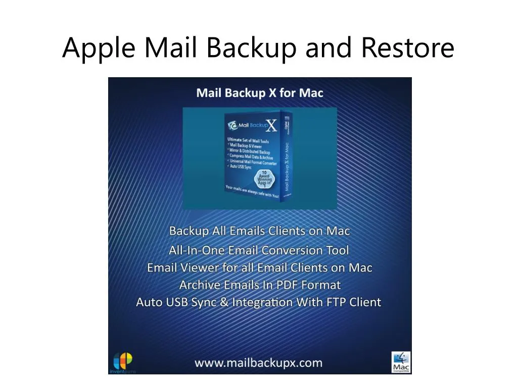 backing up mail on mac