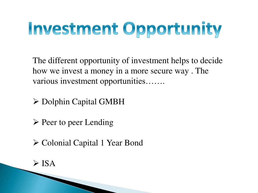 PPT - Investment Opportunity Guide PowerPoint Presentation - ID:7396294