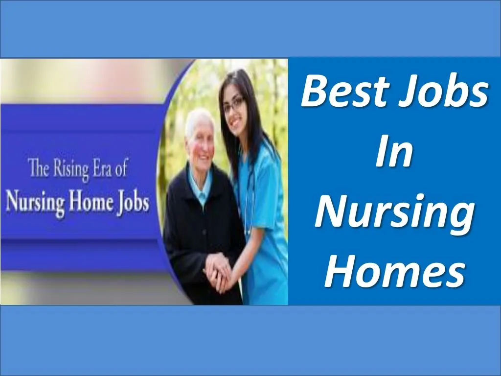 Jobs in nursing homes in vancouver