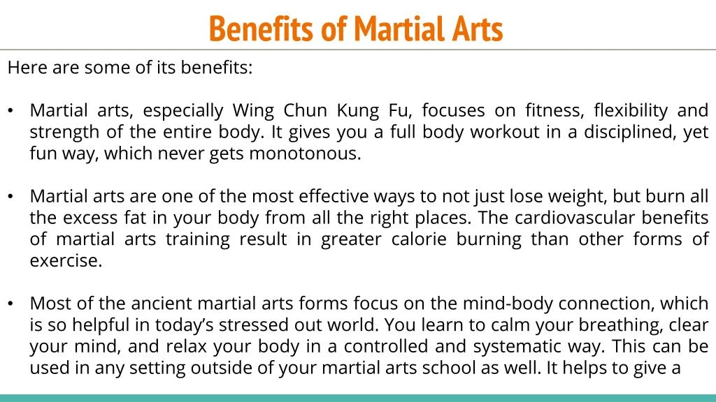 Ppt Importance Of Martial Arts In Modern Lifestyle Powerpoint Presentation Id7398862 7606