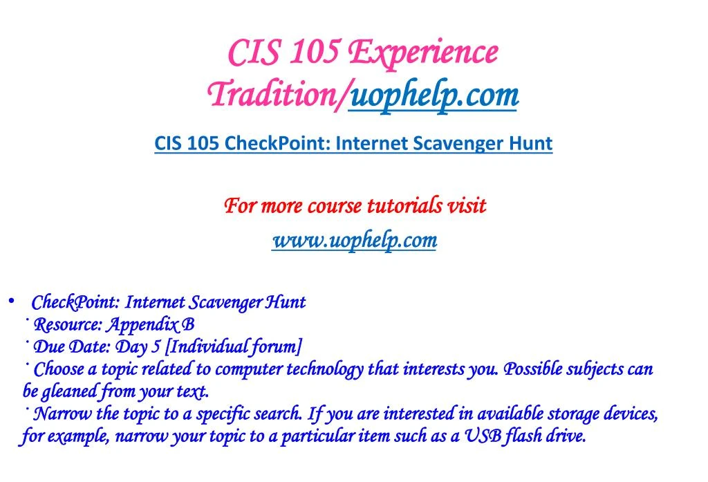 cis 105 internet scavenger hunt Cis 105 assignment: security systems cis 105 checkpoint: internet scavenger hunt cis 105 checkpoint. cis 105 internet scavenger hunt Cis 105 assignment: security systems cis 105 checkpoint: internet scavenger hunt cis 105 checkpoint.