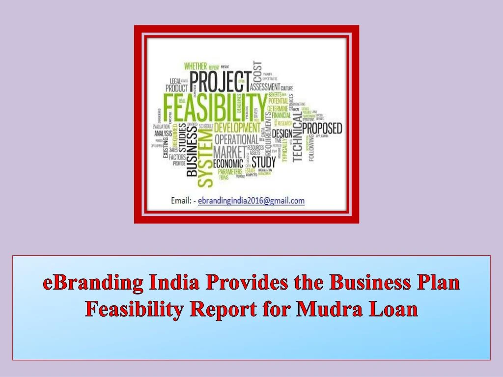 feasibility study of business plan ppt