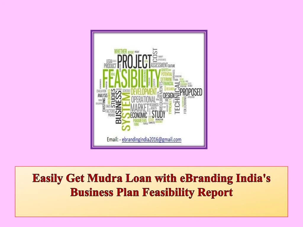 feasibility study of business plan ppt