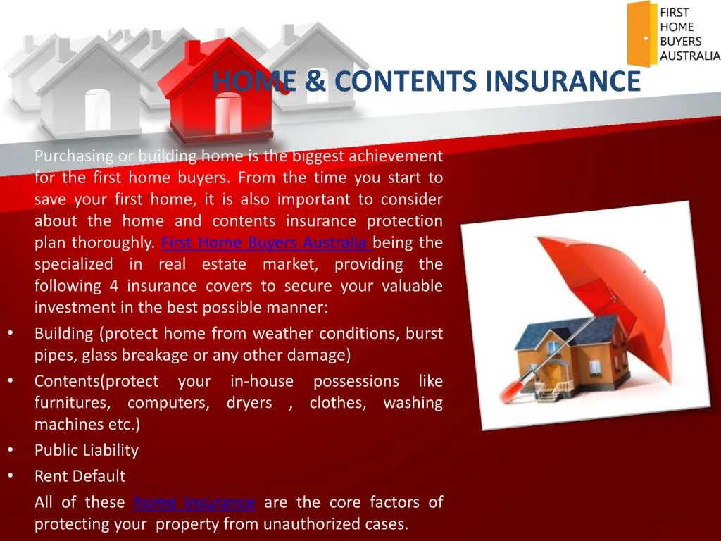 PPT - Protect Your First Home with FHBA PowerPoint ...