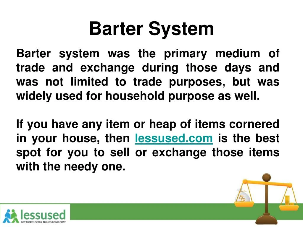 barter trade system