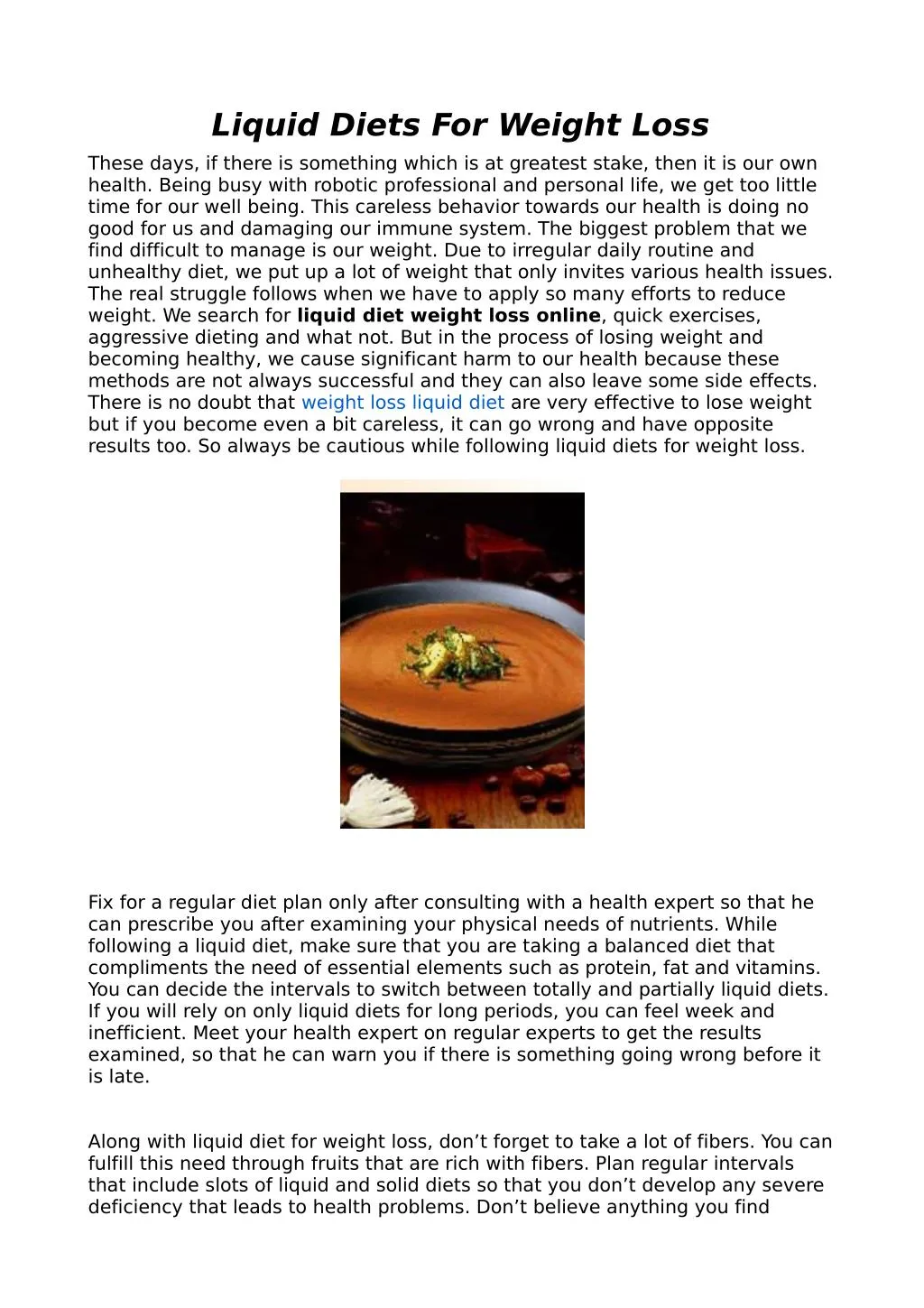best liquid diet for weight loss best liquid diet for weight loss