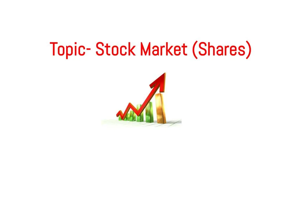 stock exchange market ppt