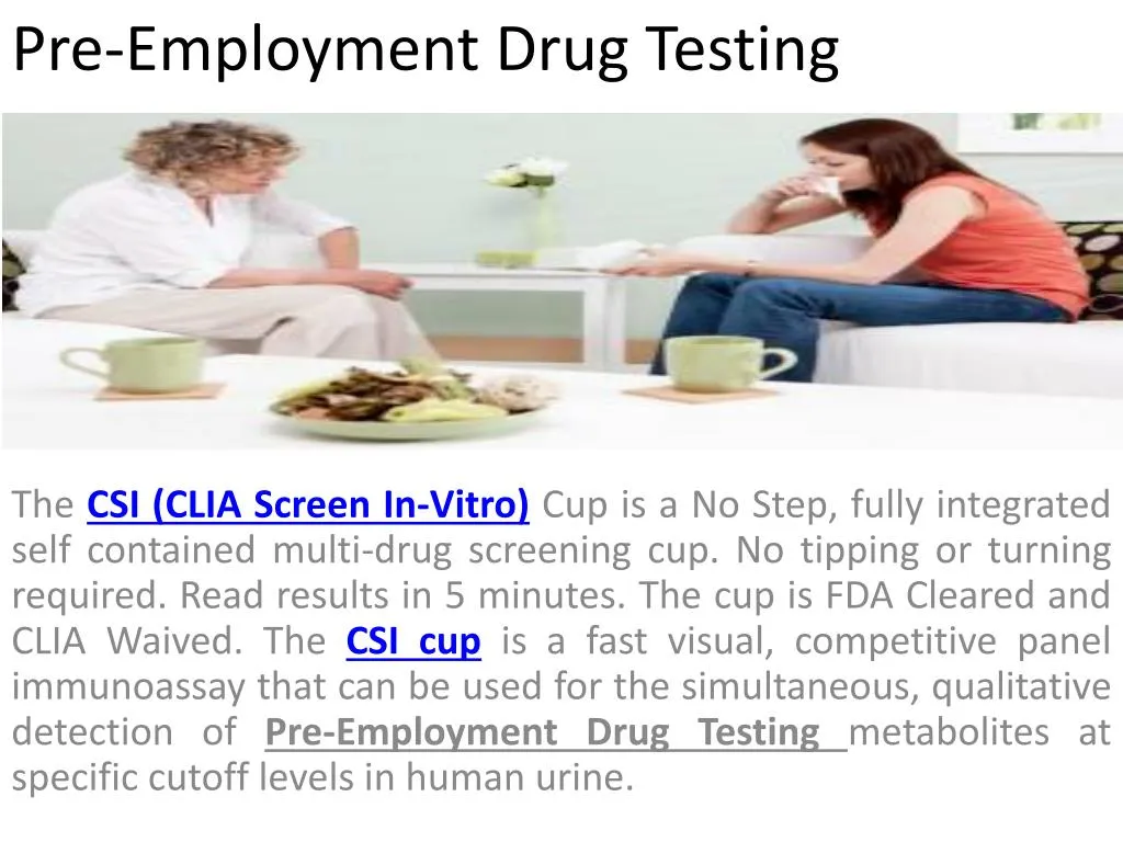 Ppt Pre Employment Drug Testing Powerpoint Presentation Free