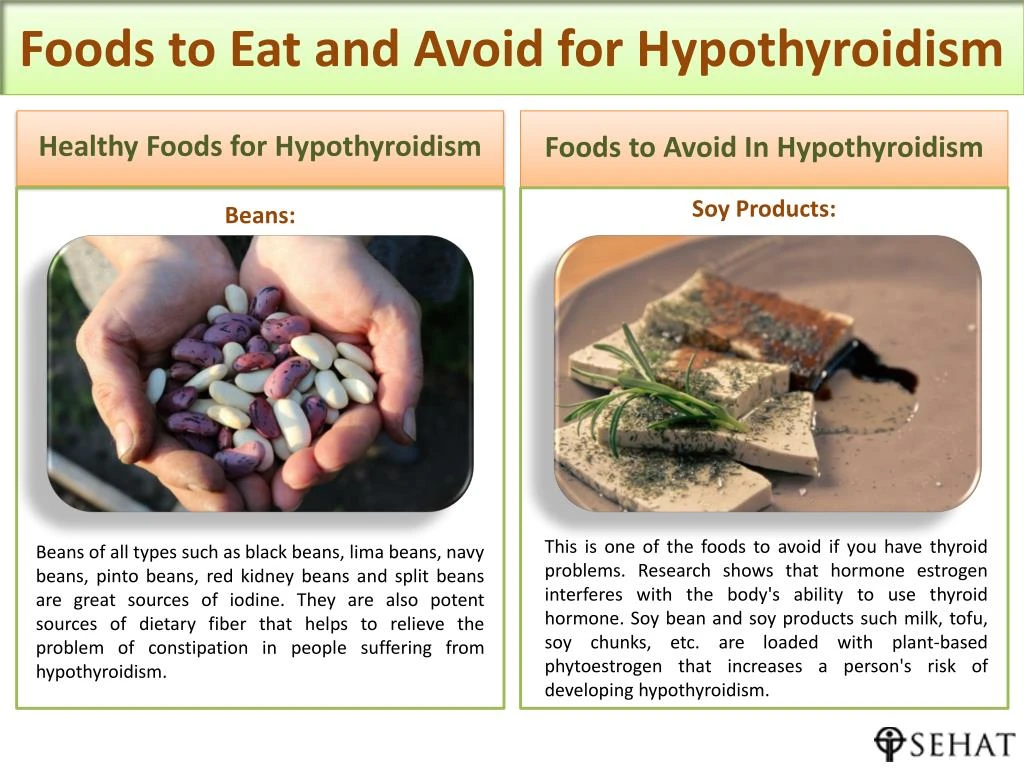 PPT - Foods To Eat And Avoid For Hypothyroidism | Sehat PowerPoint ...