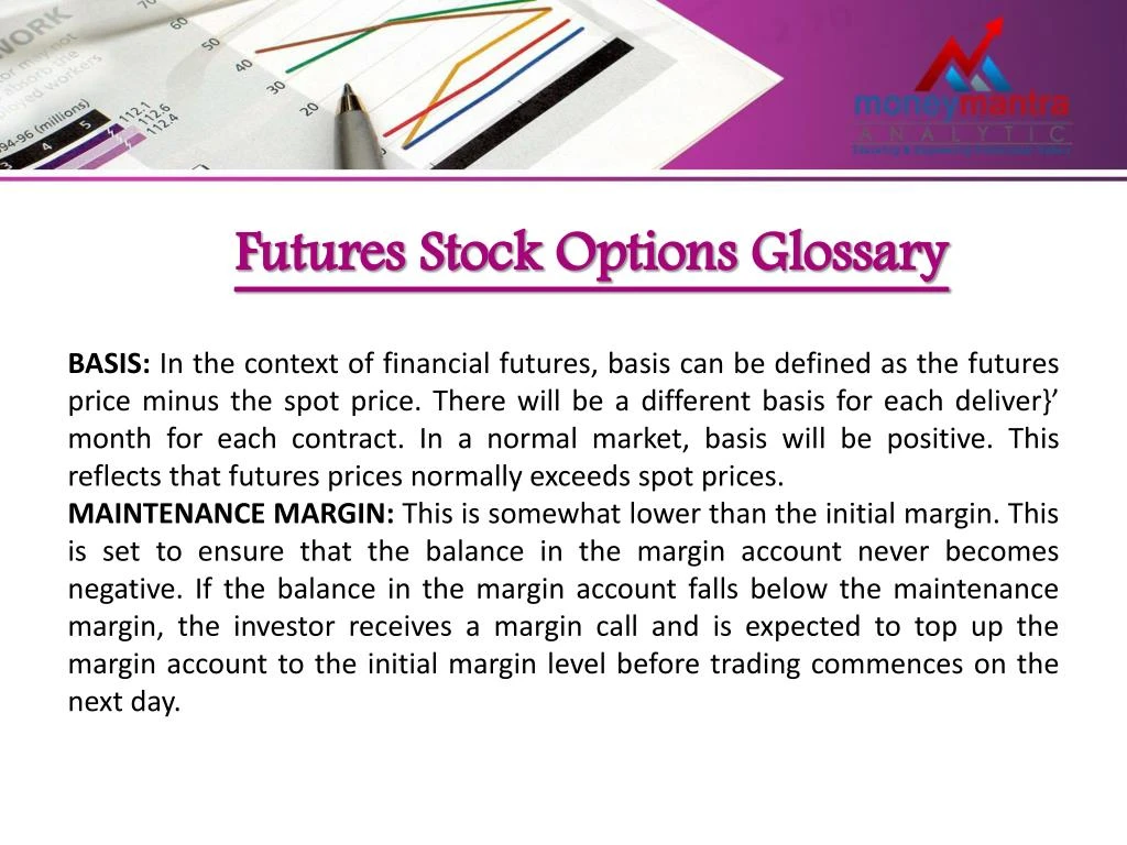 Stock options vocabulary
