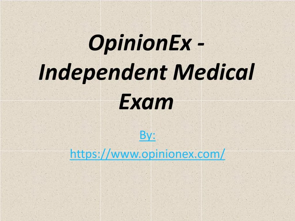 Ime medical exam