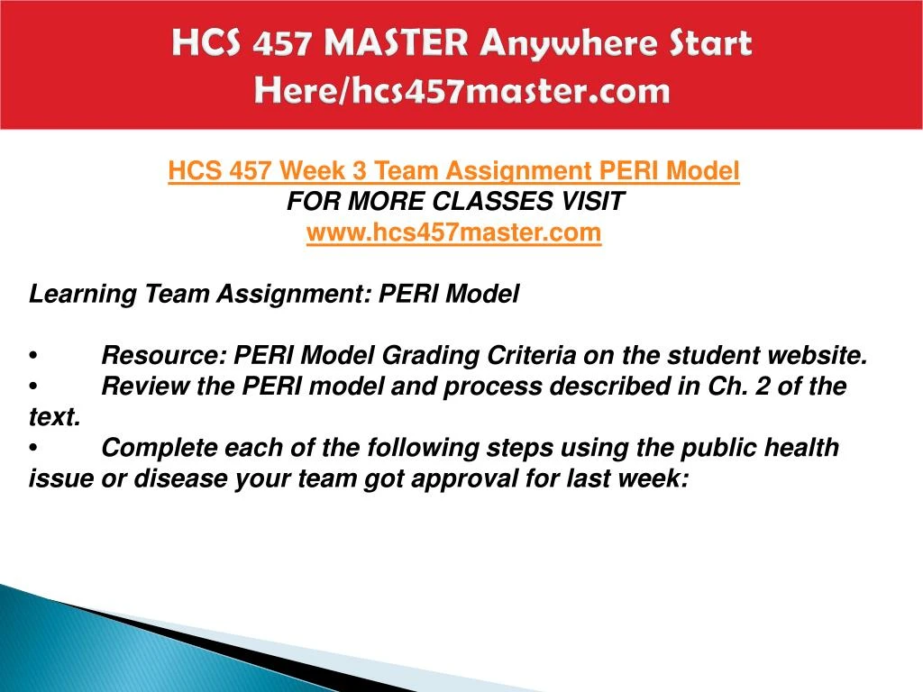 peri model hcs 457 Issuu is a digital publishing platform that makes it simple to publish magazines, catalogs, newspapers, books, and more online easily share your publications and get them in front of issuu's millions of monthly readers title: hcs 457 week 3 team assignment peri model, author: chaaruchaaya70, name: hcs 457 week 3 team assignment peri model. peri model hcs 457 Issuu is a digital publishing platform that makes it simple to publish magazines, catalogs, newspapers, books, and more online easily share your publications and get them in front of issuu's millions of monthly readers title: hcs 457 week 3 team assignment peri model, author: chaaruchaaya70, name: hcs 457 week 3 team assignment peri model.