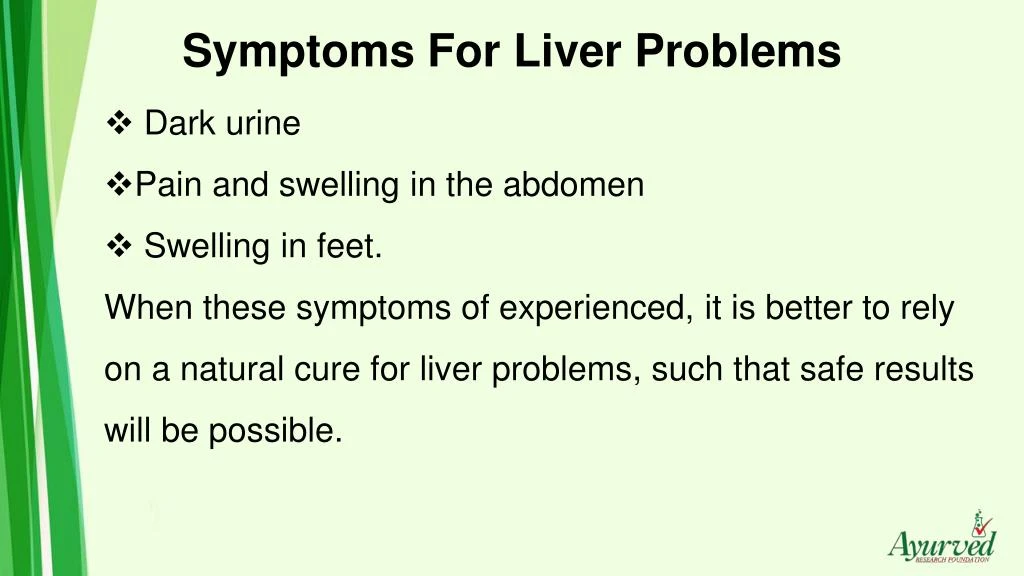 liver issues