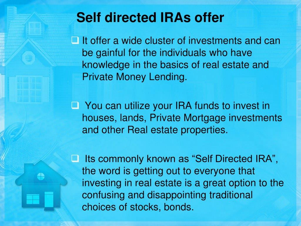 PPT - How to Invest in Real Estate With a Self Directed ...