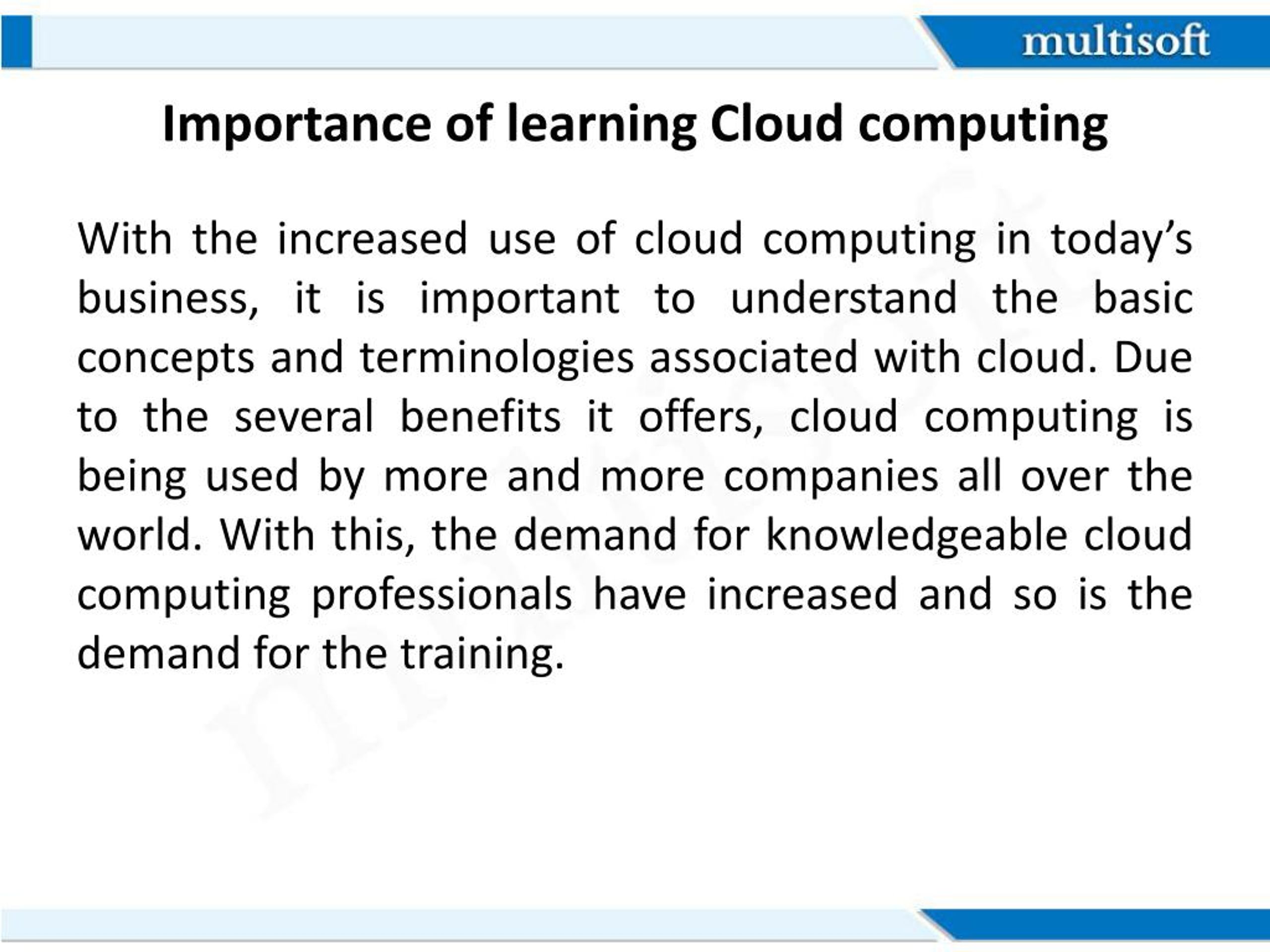 Ppt Cloud Computing Online Course Powerpoint Presentation Free