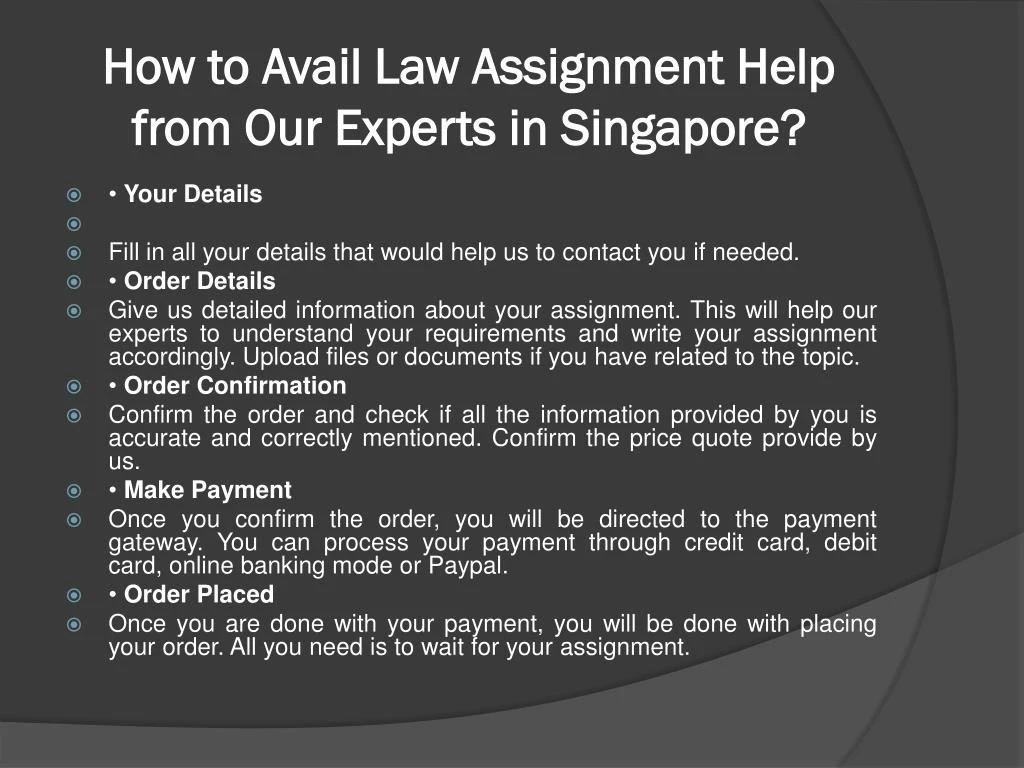 assignment help in singapore Assignment help singapore services offered by studentsassignmenthelpcom is most trusted and recommended among singapore students 3000 experts - 10 years experienced. assignment help in singapore Assignment help singapore services offered by studentsassignmenthelpcom is most trusted and recommended among singapore students 3000 experts - 10 years experienced.