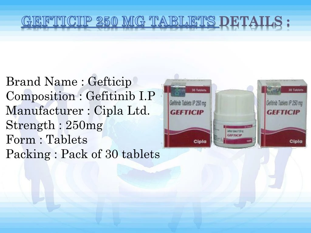 PPT - Gefitinib 250 mg Tablets Online | Hetero Geftistar PPT - Gefitinib 250 mg Tablets Online | Hetero Geftistar