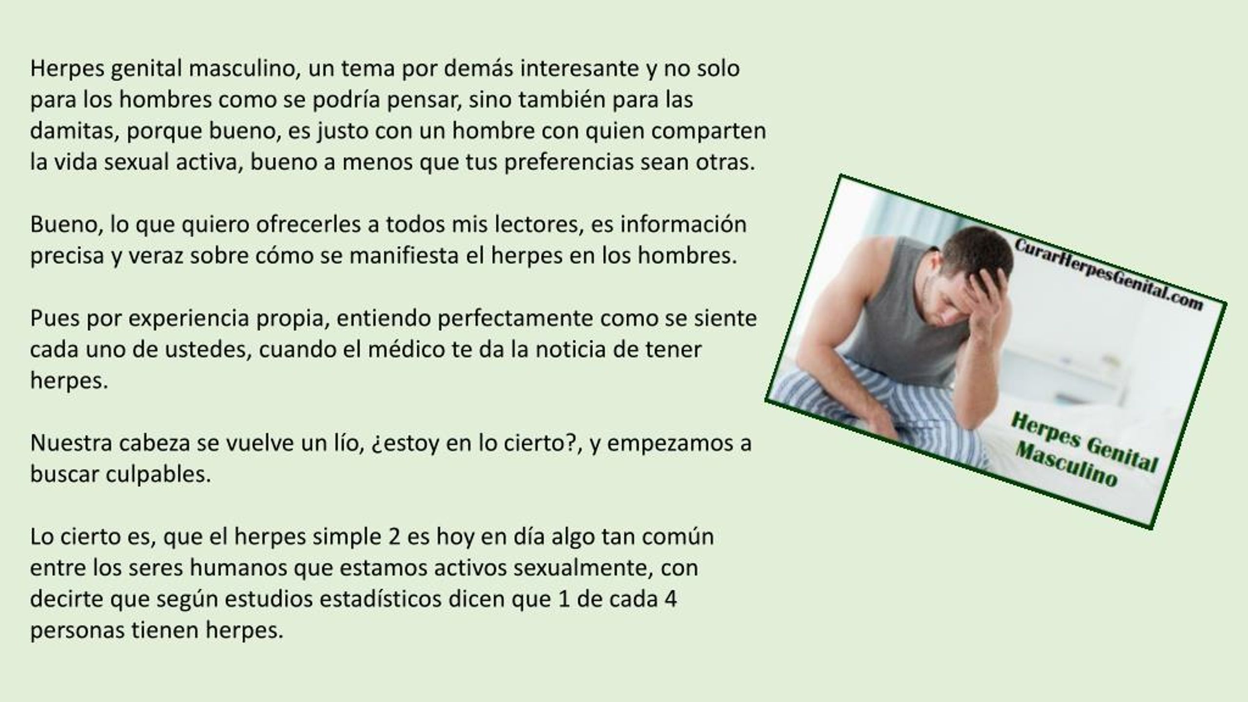 Ppt Herpes Genital Masculino Sintomas Powerpoint Presentation Free