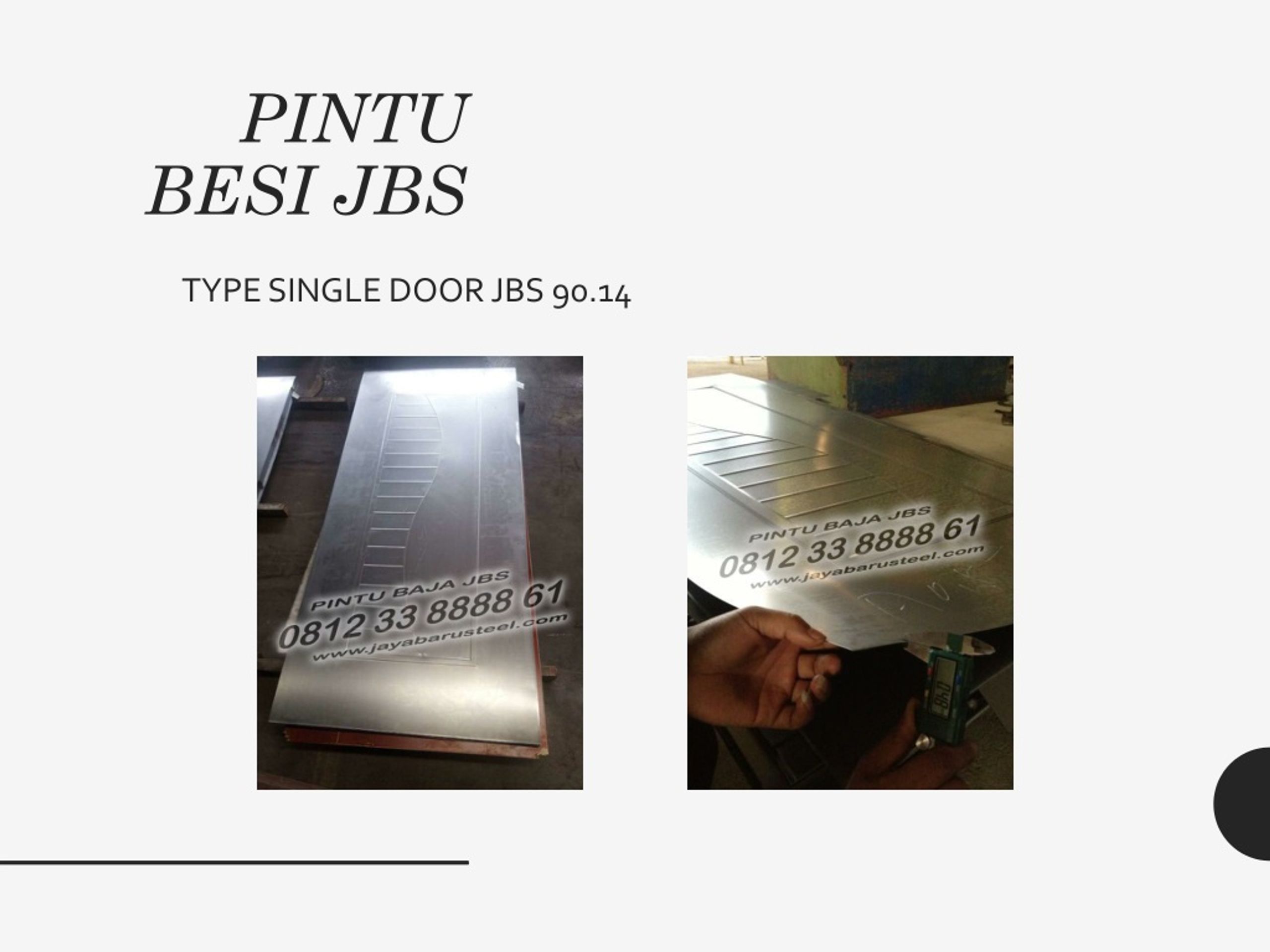 PPT 0812 9162 6108 JBS Model Pintu Besi Minimalis Depok Pintu