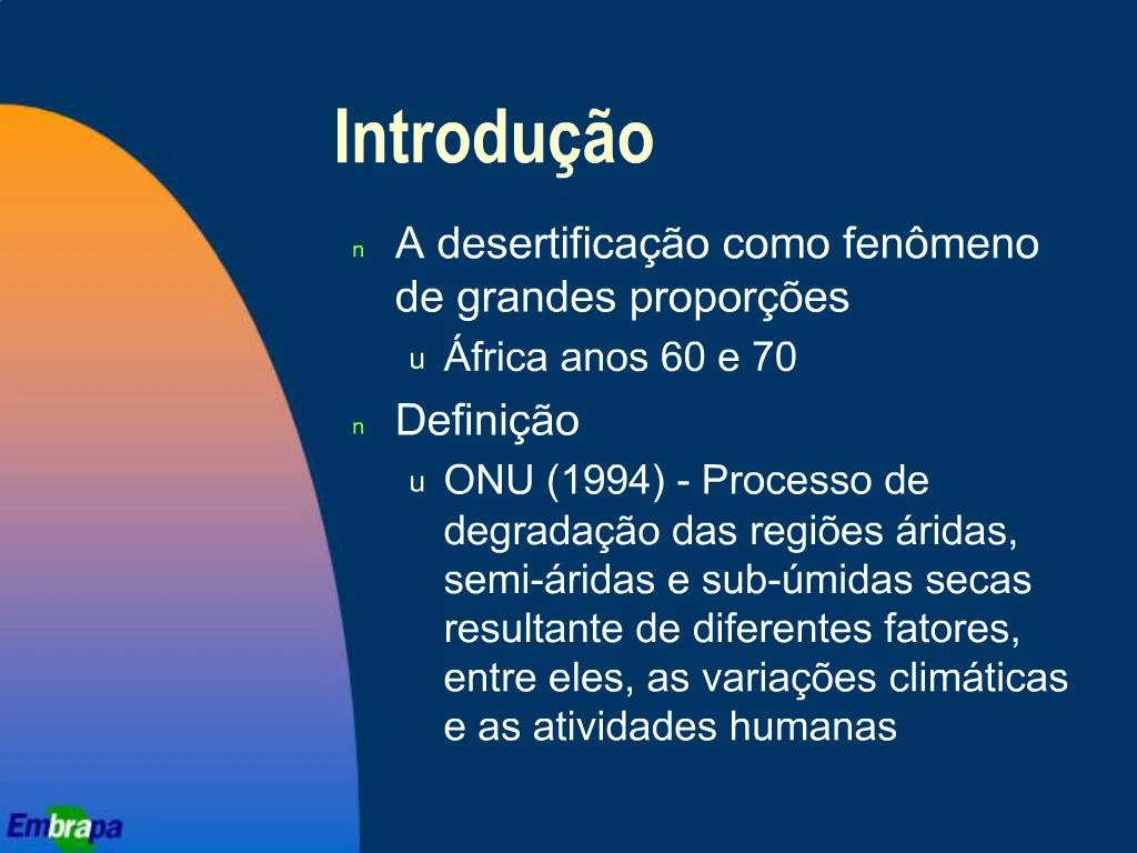 PPT Indicadores Da Desertifica O No Semi Rido PowerPoint