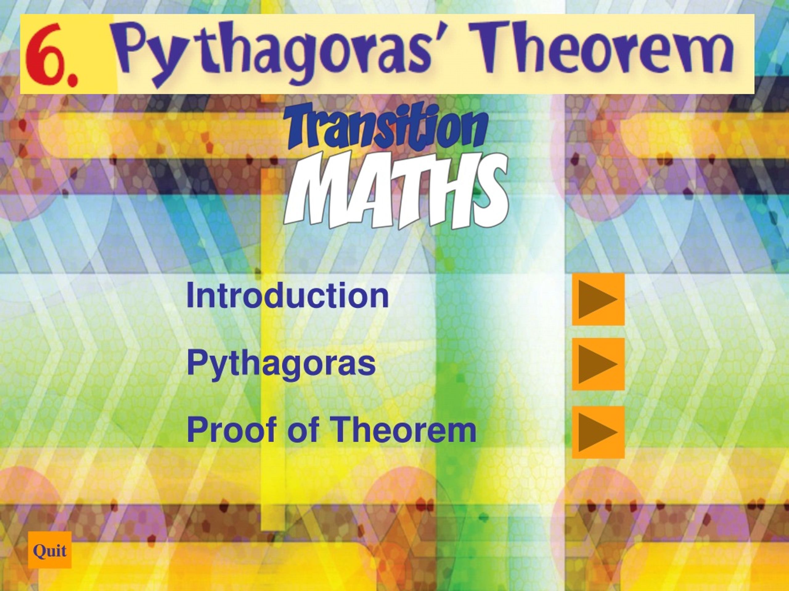 Ppt Introduction Pythagoras Proof Of Theorem Powerpoint Presentation Id