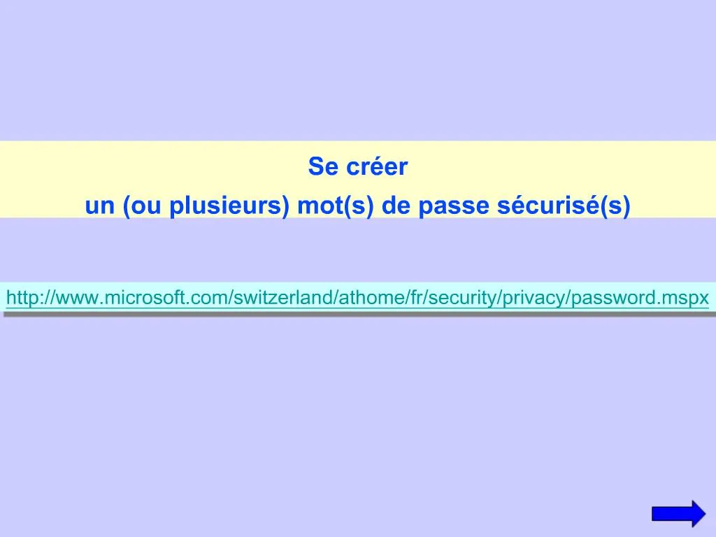 Ppt Se Cr Er Un Ou Plusieurs Mots De Passe S Curis S Powerpoint