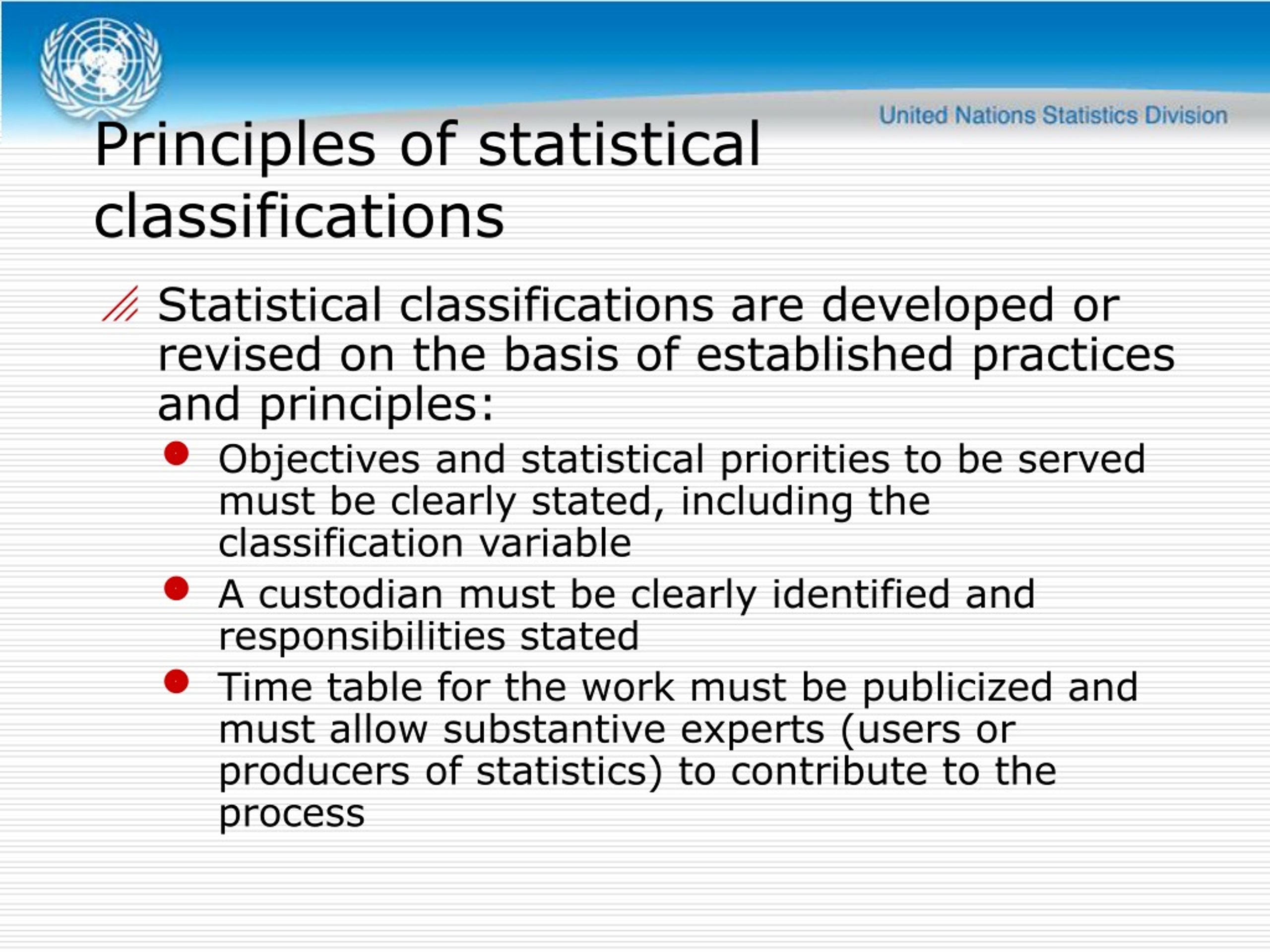 Ppt Principles And Concepts Of Statistical Classifications Powerpoint