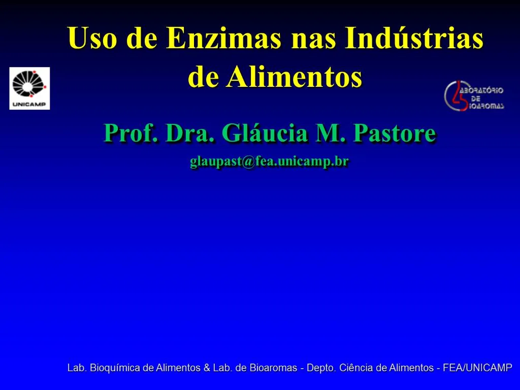 Ppt Uso De Enzimas Nas Ind Strias De Alimentos Powerpoint