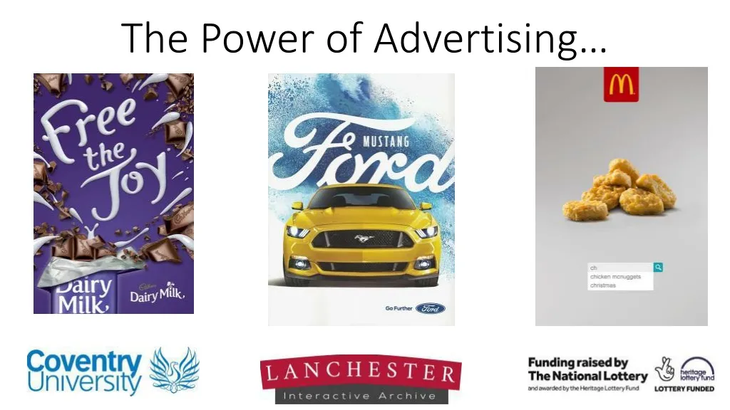 PPT The Power of Advertising   PowerPoint Presentation 