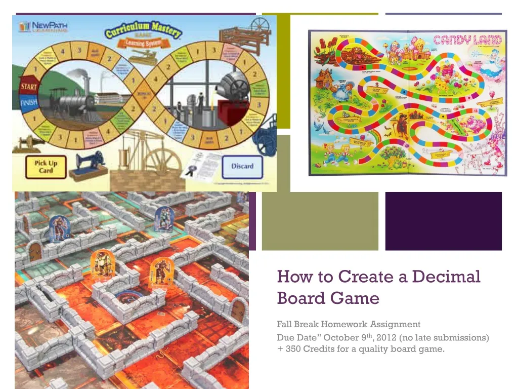 PPT How To Create A Decimal Board Game PowerPoint Presentation Free